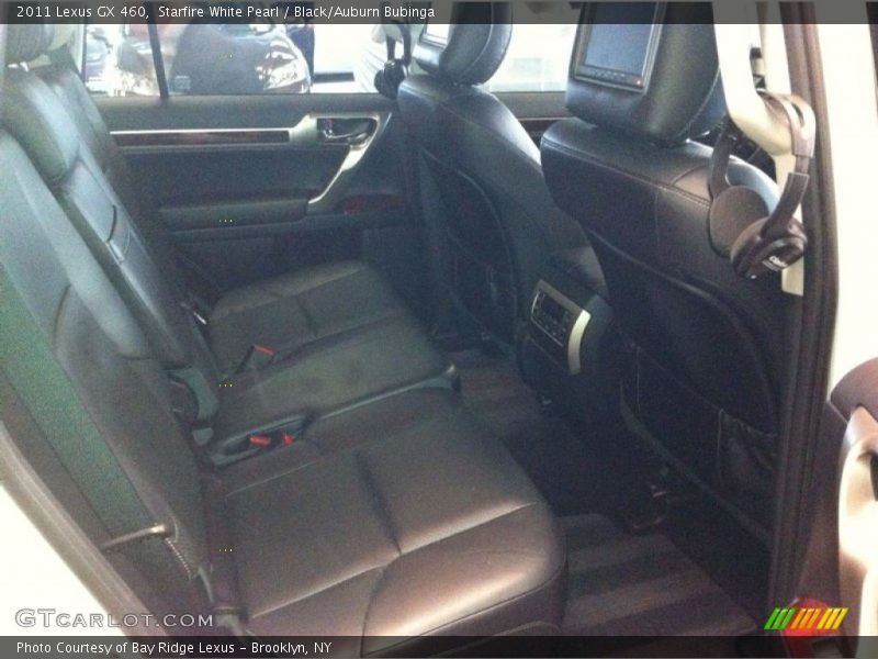 Starfire White Pearl / Black/Auburn Bubinga 2011 Lexus GX 460