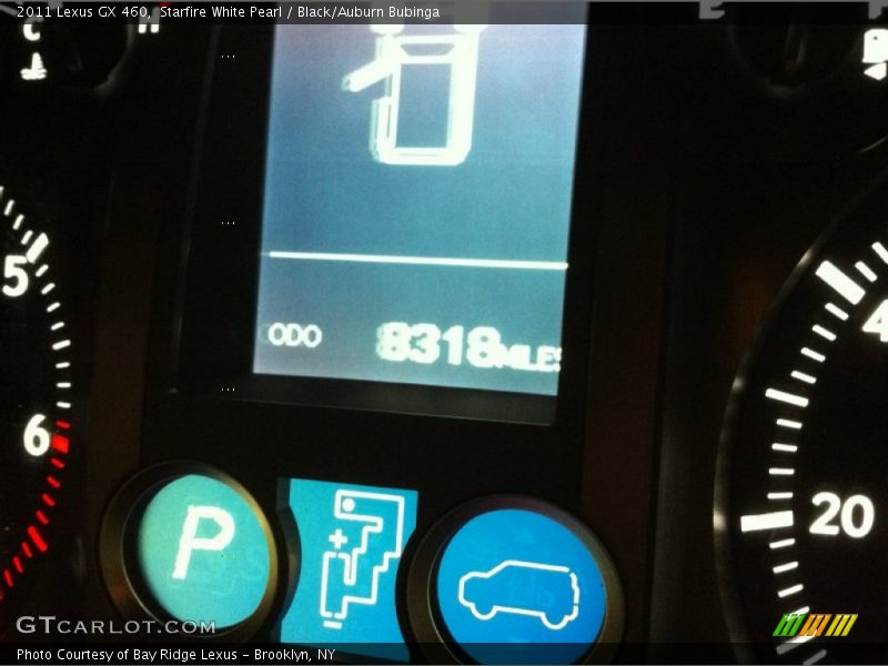Starfire White Pearl / Black/Auburn Bubinga 2011 Lexus GX 460