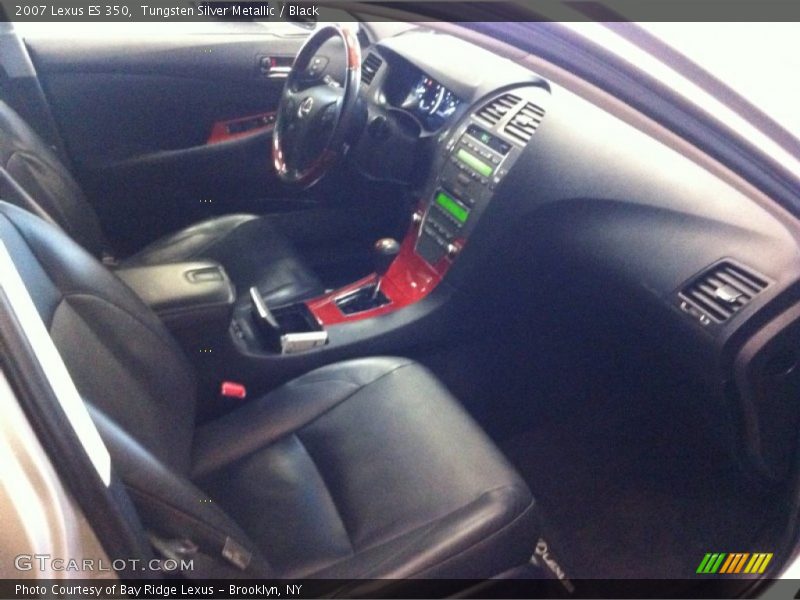 Tungsten Silver Metallic / Black 2007 Lexus ES 350