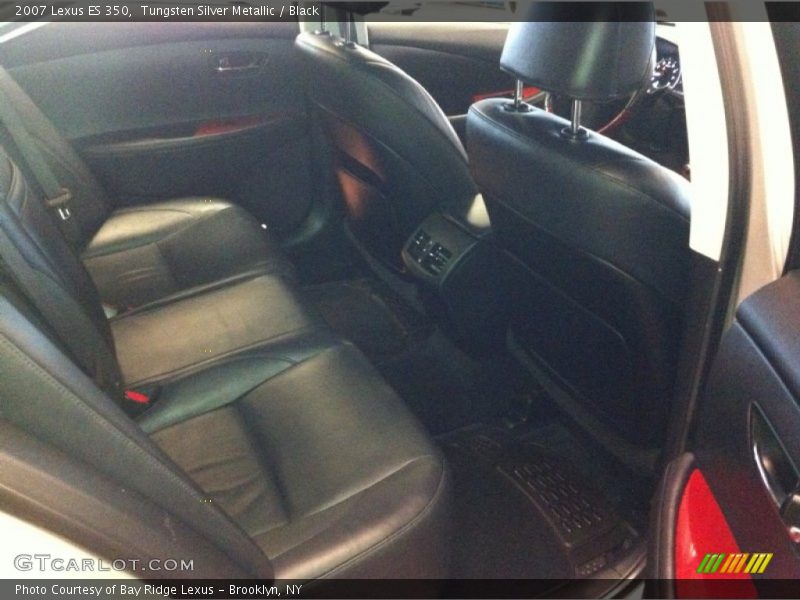 Tungsten Silver Metallic / Black 2007 Lexus ES 350