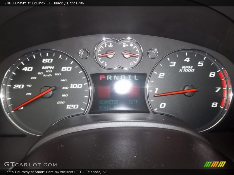 Black / Light Gray 2008 Chevrolet Equinox LT