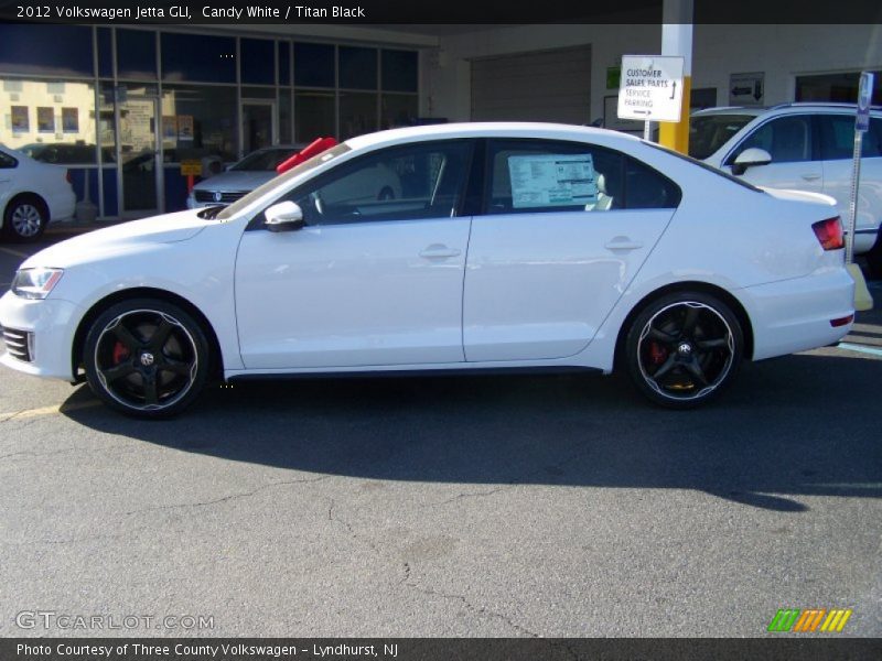 Candy White / Titan Black 2012 Volkswagen Jetta GLI