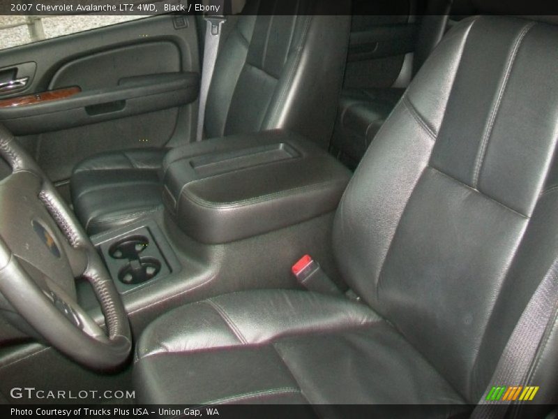 Black / Ebony 2007 Chevrolet Avalanche LTZ 4WD