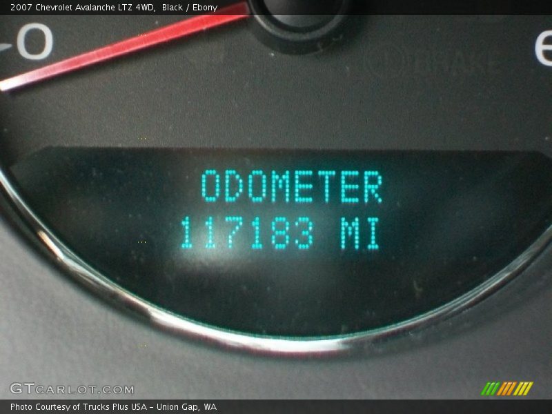 Black / Ebony 2007 Chevrolet Avalanche LTZ 4WD