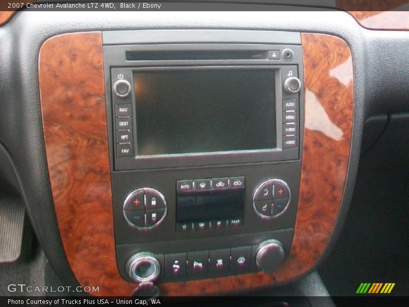 Black / Ebony 2007 Chevrolet Avalanche LTZ 4WD