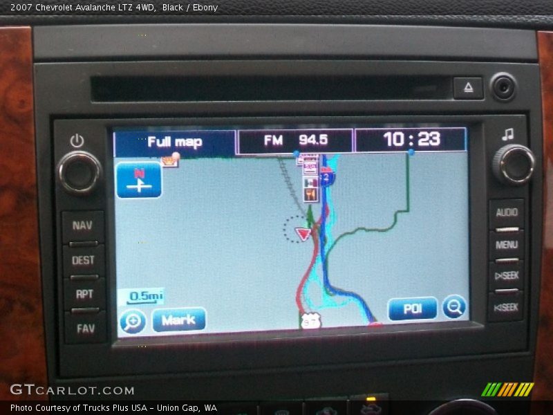 Black / Ebony 2007 Chevrolet Avalanche LTZ 4WD