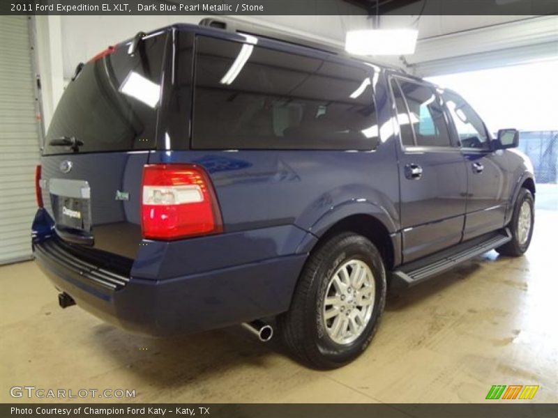 Dark Blue Pearl Metallic / Stone 2011 Ford Expedition EL XLT