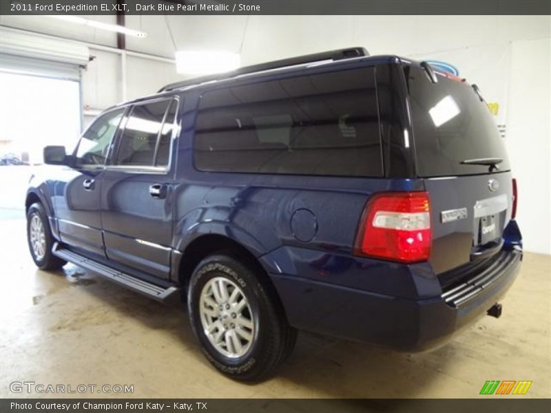 Dark Blue Pearl Metallic / Stone 2011 Ford Expedition EL XLT