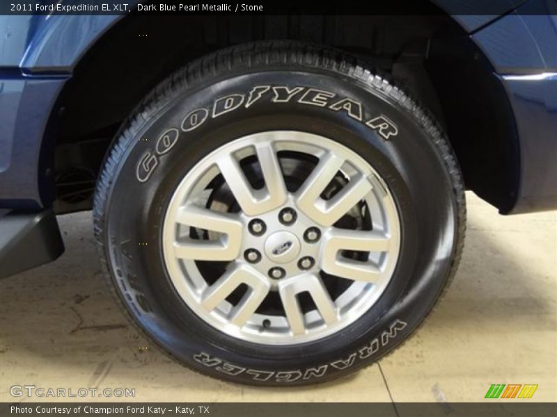 Dark Blue Pearl Metallic / Stone 2011 Ford Expedition EL XLT