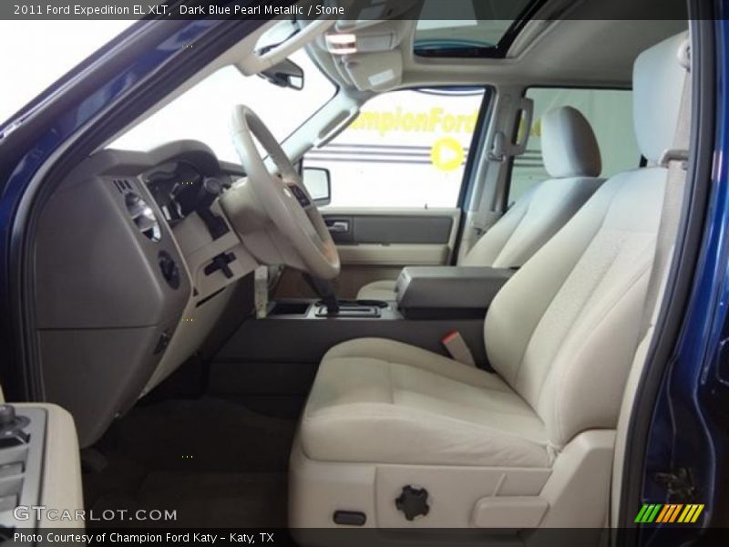 Dark Blue Pearl Metallic / Stone 2011 Ford Expedition EL XLT