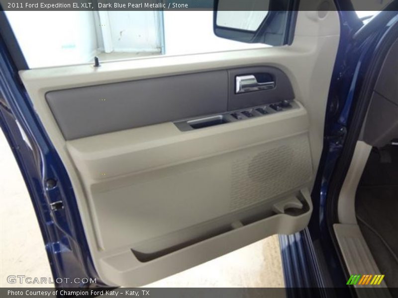Dark Blue Pearl Metallic / Stone 2011 Ford Expedition EL XLT