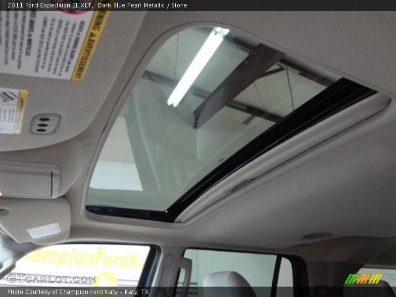 Dark Blue Pearl Metallic / Stone 2011 Ford Expedition EL XLT