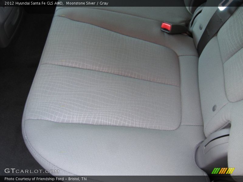 Moonstone Silver / Gray 2012 Hyundai Santa Fe GLS AWD
