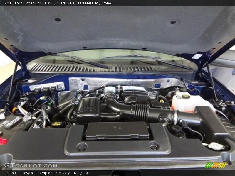 Dark Blue Pearl Metallic / Stone 2011 Ford Expedition EL XLT