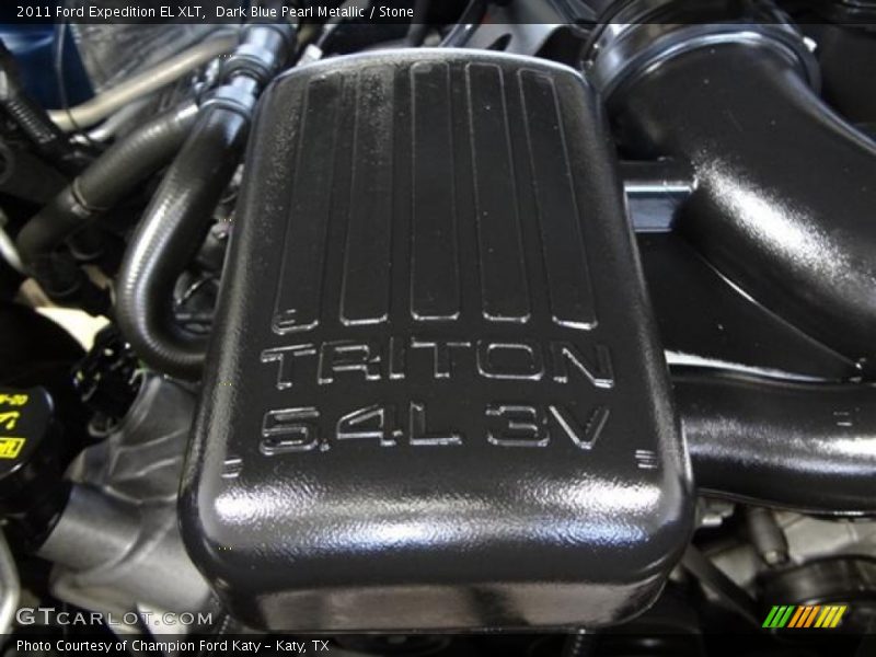 Dark Blue Pearl Metallic / Stone 2011 Ford Expedition EL XLT
