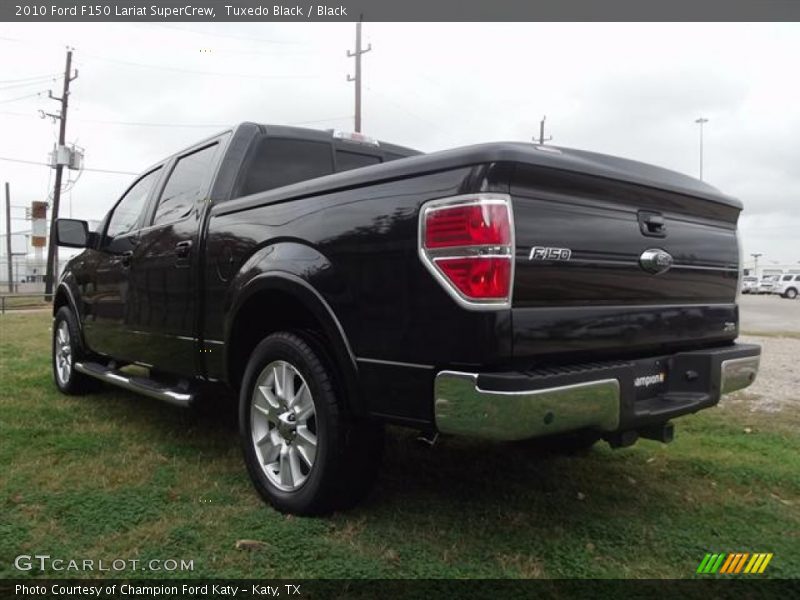 Tuxedo Black / Black 2010 Ford F150 Lariat SuperCrew