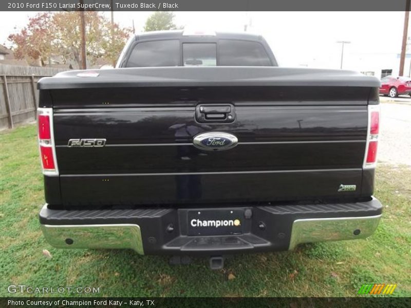 Tuxedo Black / Black 2010 Ford F150 Lariat SuperCrew