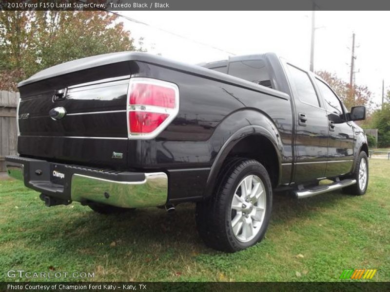 Tuxedo Black / Black 2010 Ford F150 Lariat SuperCrew