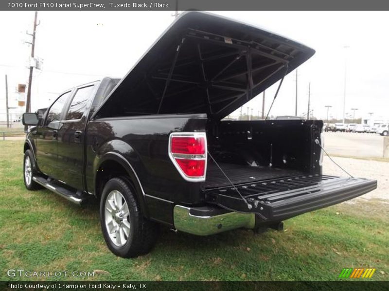 Tuxedo Black / Black 2010 Ford F150 Lariat SuperCrew