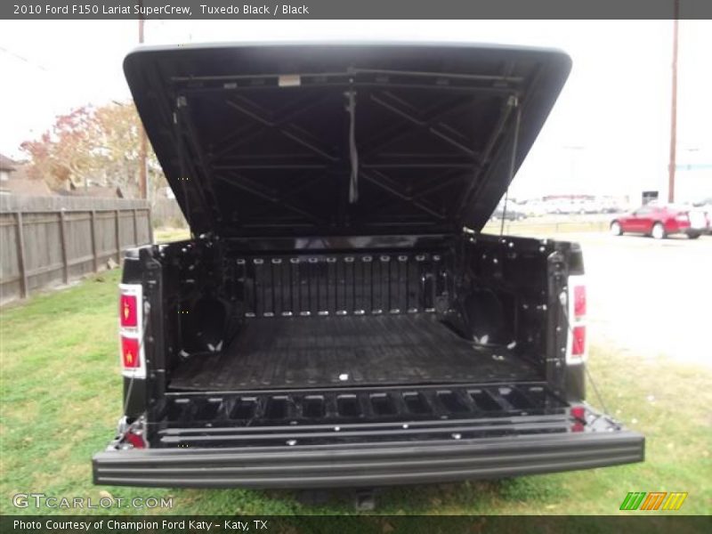 Tuxedo Black / Black 2010 Ford F150 Lariat SuperCrew