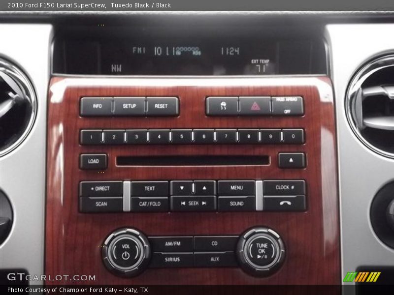 Tuxedo Black / Black 2010 Ford F150 Lariat SuperCrew