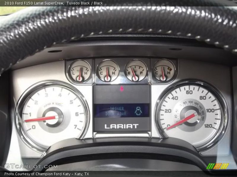 Tuxedo Black / Black 2010 Ford F150 Lariat SuperCrew