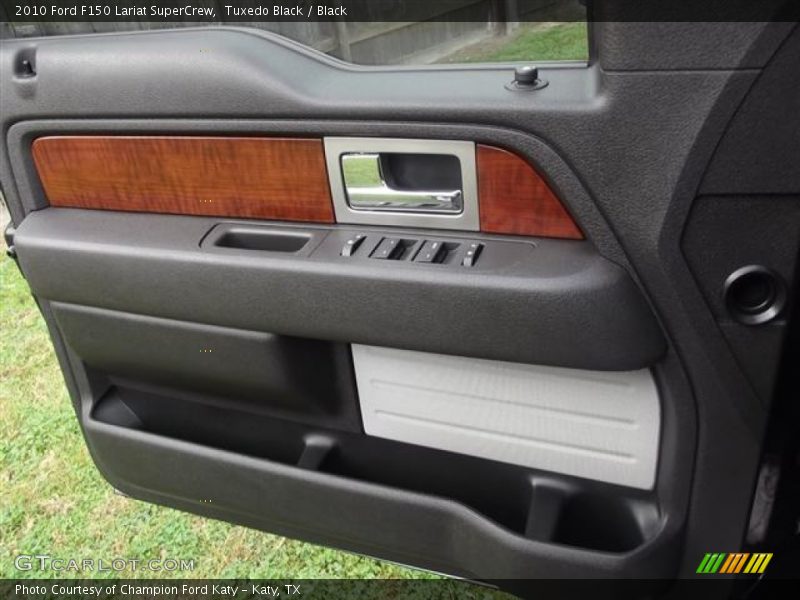 Tuxedo Black / Black 2010 Ford F150 Lariat SuperCrew