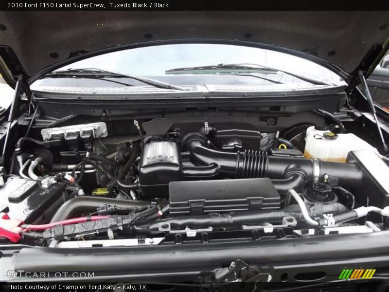 Tuxedo Black / Black 2010 Ford F150 Lariat SuperCrew