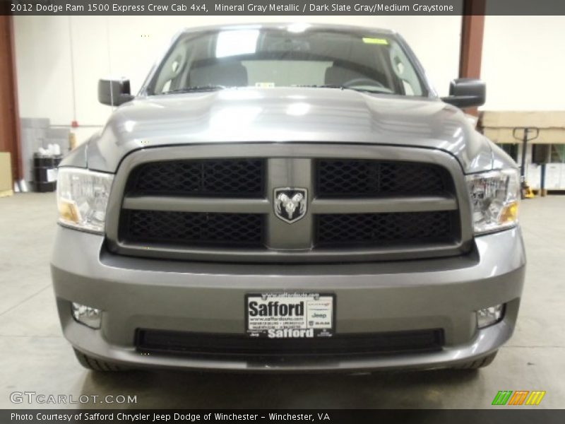 Mineral Gray Metallic / Dark Slate Gray/Medium Graystone 2012 Dodge Ram 1500 Express Crew Cab 4x4