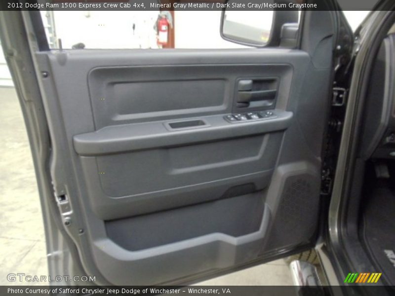 Mineral Gray Metallic / Dark Slate Gray/Medium Graystone 2012 Dodge Ram 1500 Express Crew Cab 4x4
