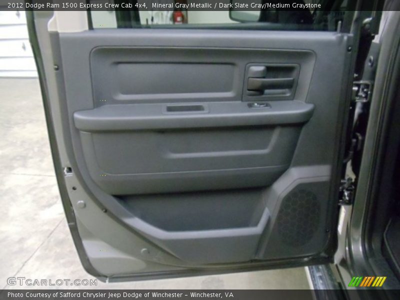Mineral Gray Metallic / Dark Slate Gray/Medium Graystone 2012 Dodge Ram 1500 Express Crew Cab 4x4