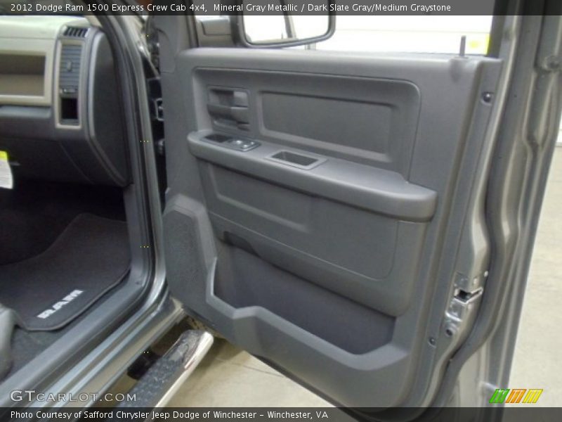 Mineral Gray Metallic / Dark Slate Gray/Medium Graystone 2012 Dodge Ram 1500 Express Crew Cab 4x4