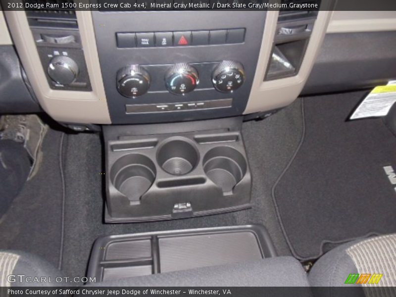 Mineral Gray Metallic / Dark Slate Gray/Medium Graystone 2012 Dodge Ram 1500 Express Crew Cab 4x4