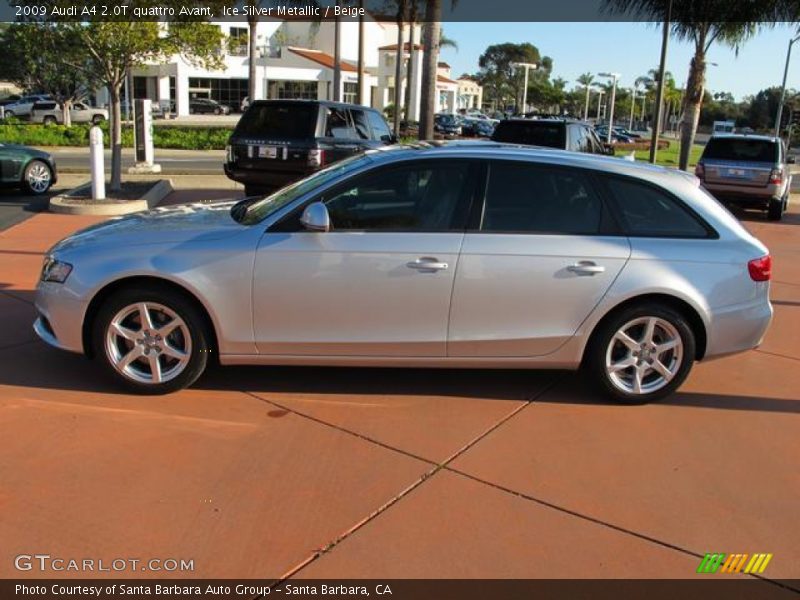  2009 A4 2.0T quattro Avant Ice Silver Metallic