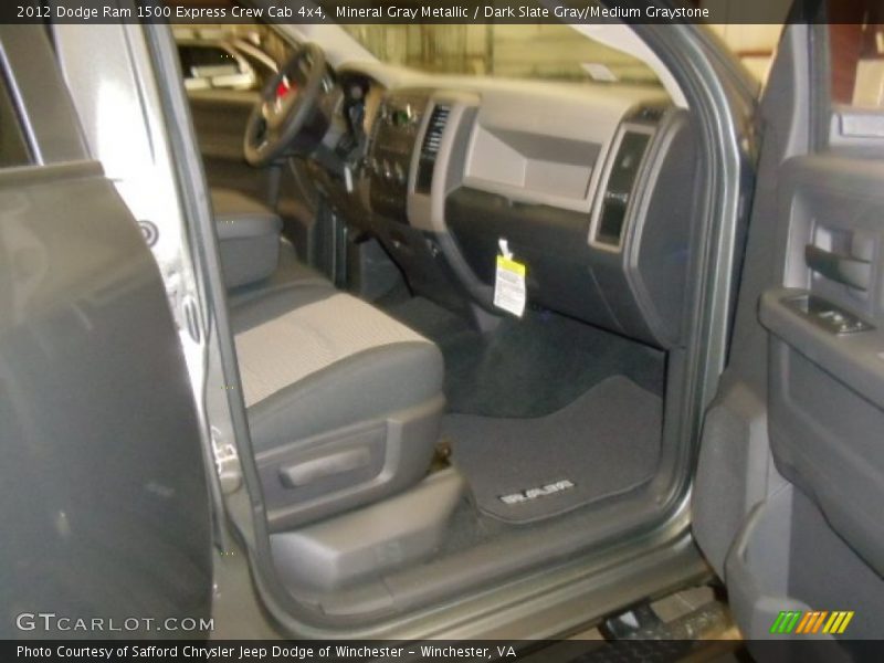 Mineral Gray Metallic / Dark Slate Gray/Medium Graystone 2012 Dodge Ram 1500 Express Crew Cab 4x4