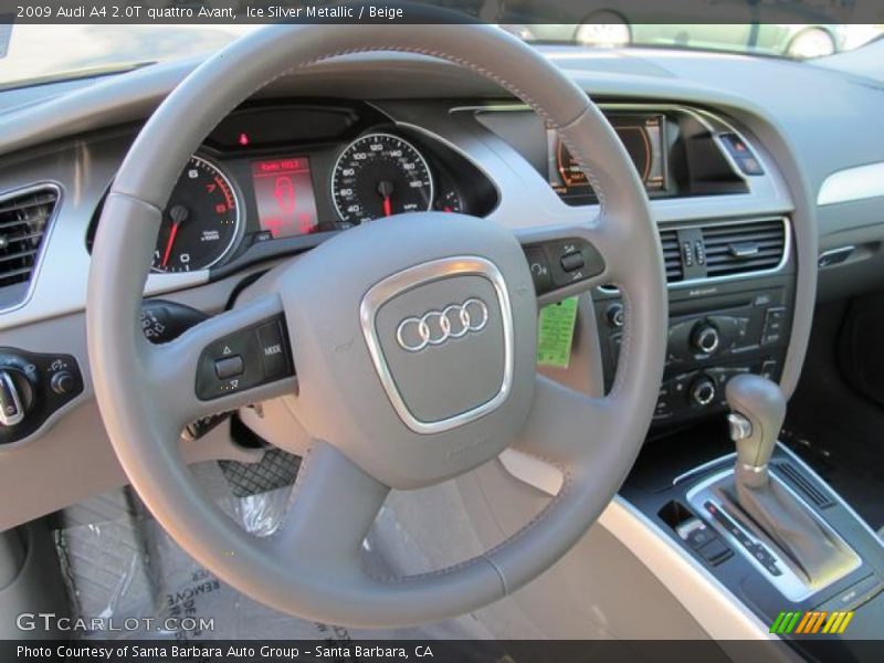  2009 A4 2.0T quattro Avant Steering Wheel