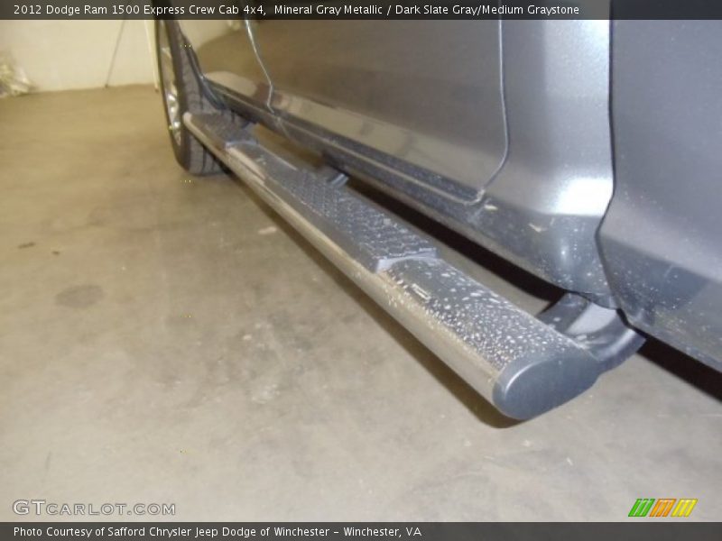 Mineral Gray Metallic / Dark Slate Gray/Medium Graystone 2012 Dodge Ram 1500 Express Crew Cab 4x4
