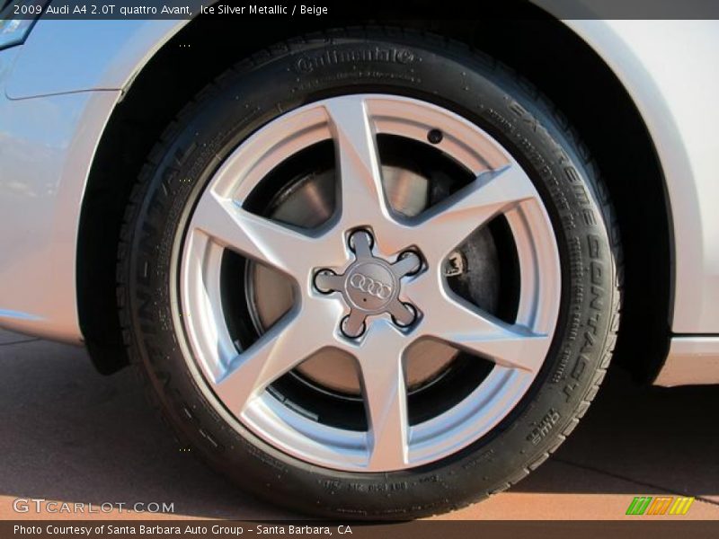 2009 A4 2.0T quattro Avant Wheel