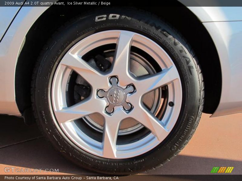  2009 A4 2.0T quattro Avant Wheel