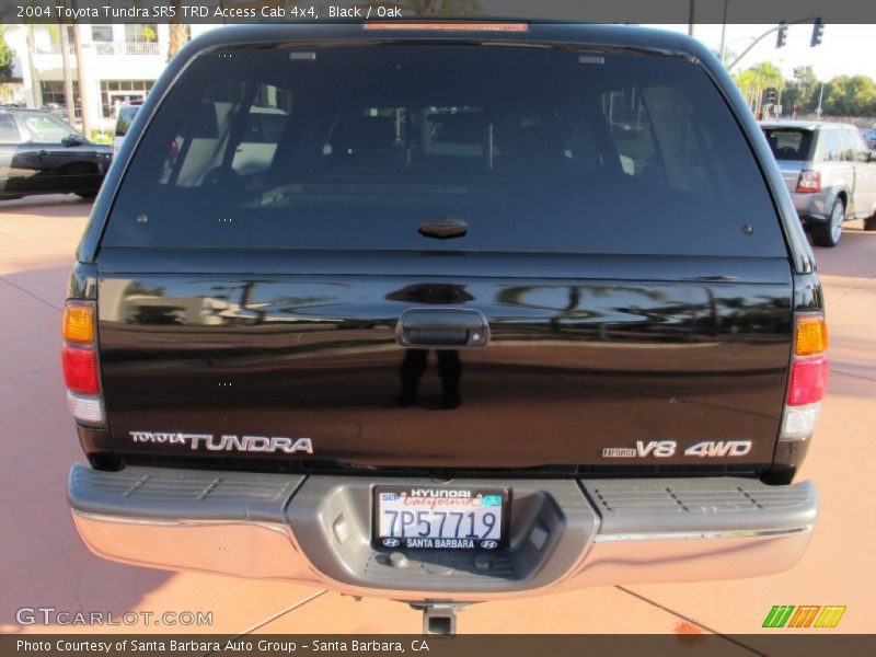 Black / Oak 2004 Toyota Tundra SR5 TRD Access Cab 4x4