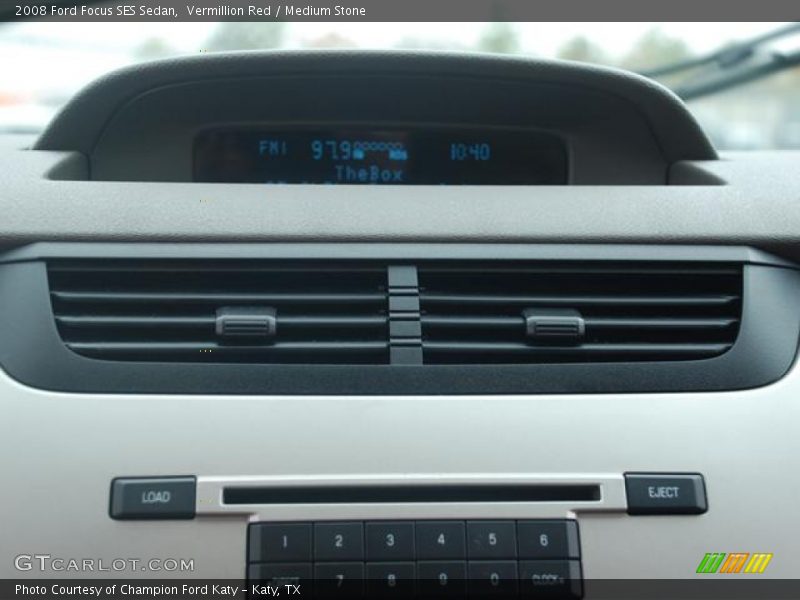 Vermillion Red / Medium Stone 2008 Ford Focus SES Sedan