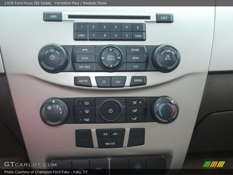 Vermillion Red / Medium Stone 2008 Ford Focus SES Sedan
