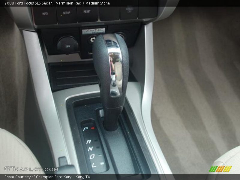 Vermillion Red / Medium Stone 2008 Ford Focus SES Sedan