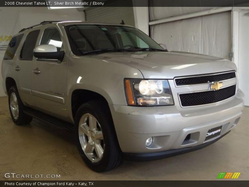 Silver Birch Metallic / Ebony 2008 Chevrolet Tahoe LT