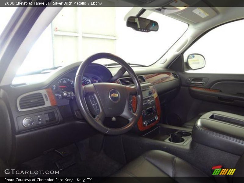 Silver Birch Metallic / Ebony 2008 Chevrolet Tahoe LT