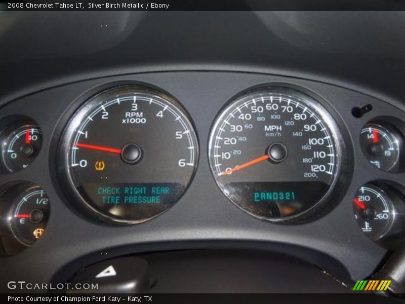 Silver Birch Metallic / Ebony 2008 Chevrolet Tahoe LT