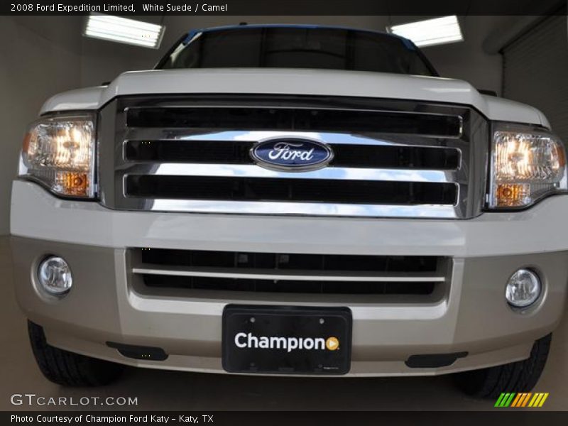 White Suede / Camel 2008 Ford Expedition Limited
