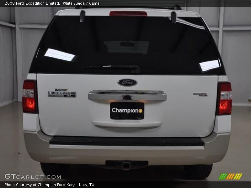 White Suede / Camel 2008 Ford Expedition Limited