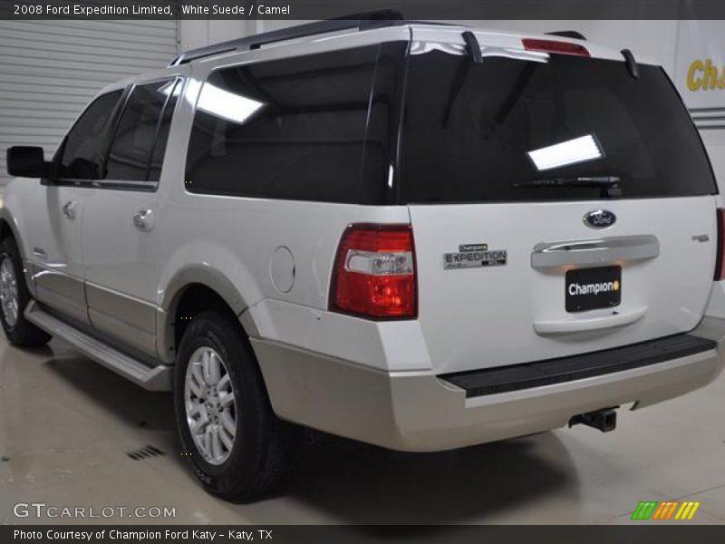 White Suede / Camel 2008 Ford Expedition Limited