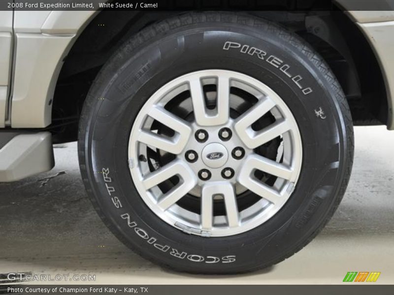 White Suede / Camel 2008 Ford Expedition Limited